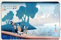miyanokoshi Utagawa Hiroshige Japonés